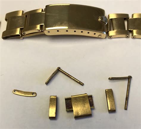 gold rolex bracelet refurbish|rolex band repair.